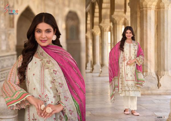 Shree Bin Saeed Lawn Collection Vol 13 Pakistani Salwar Kameez